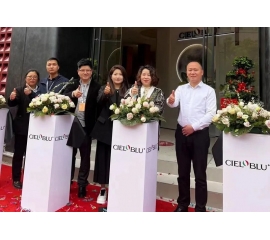 CIELOBLU | 威人斯尼平台登录网址艺术涂料浙江金华体验店盛装绽放
