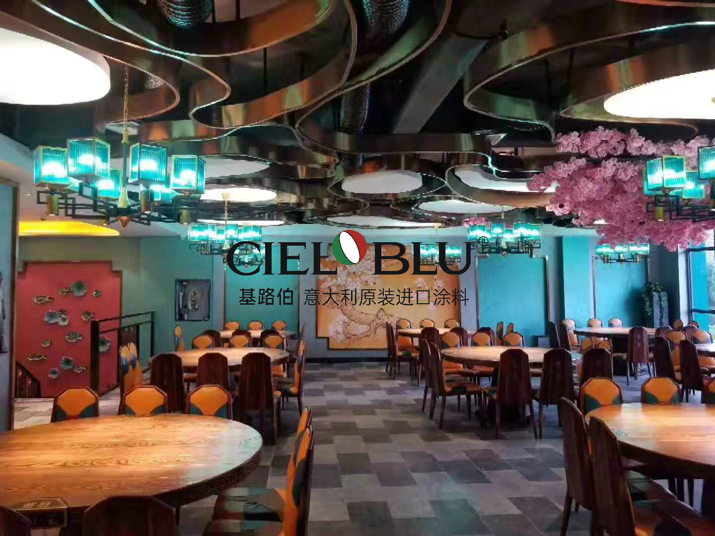 祖厨湖南菜--500㎡中式高端食堂(图1)